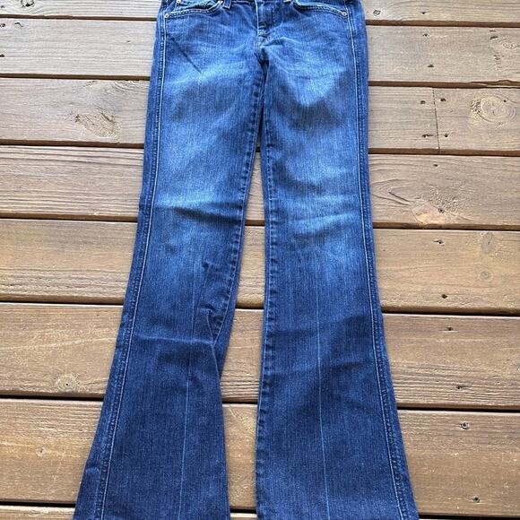 7 For All Mankind Dark Wash Jeans - Picture 2 of 3
